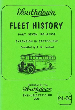 Southdown Fleet History part 7 front cover