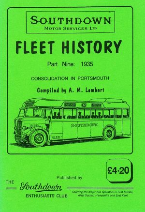 Southdown Fleet History part 9 front cover