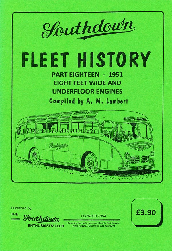 Southdown Fleet History part 18 front cover