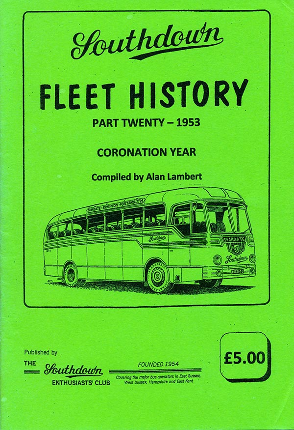 Southdown Fleet History part 20 front cover