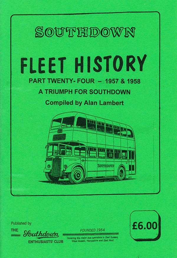 Southdown Fleet History part 24 front cover