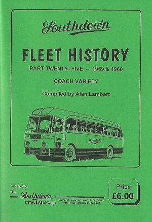 Southdown Fleet History part 25 front cover