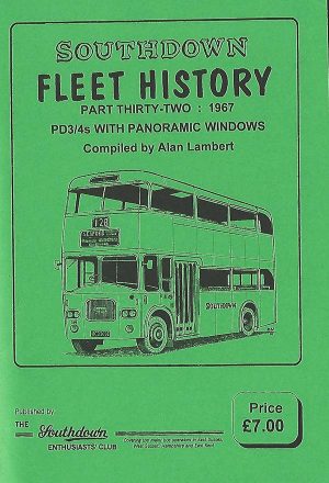 Southdown Fleet History 32 front cover.