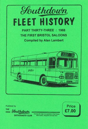 Southdown Fleet History 33 front cover.