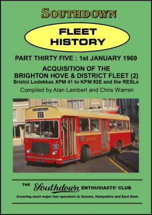 Southdown Fleet History 34 page 2 front cover.