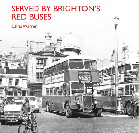 Served by Brighton's Red Buses front cover